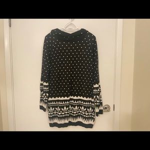 Adidas sweat dress with hood